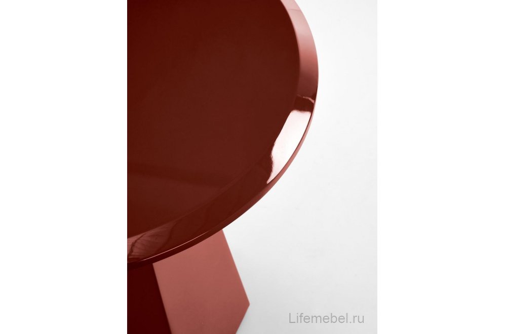 Журнальный столик Loca бордовый