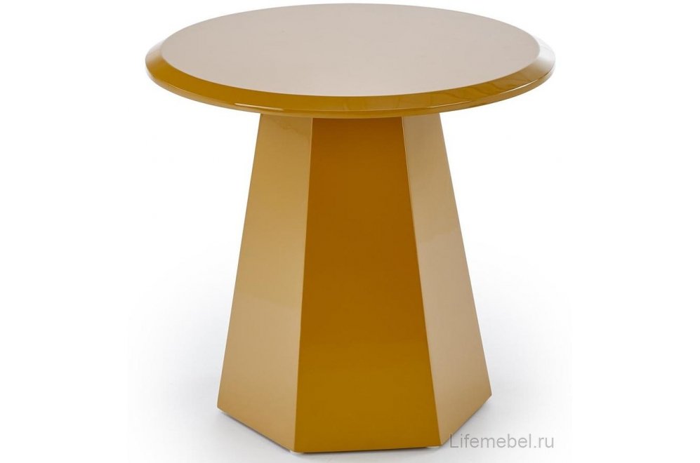 Журнальный столик Loca горчичный