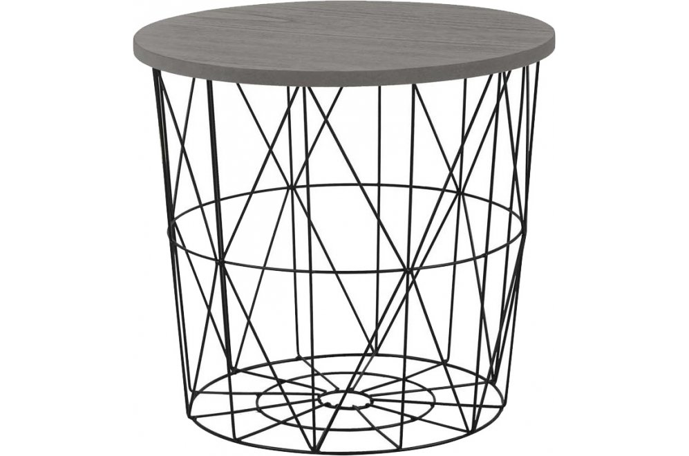 Журнальный столик Kerry серый / черный