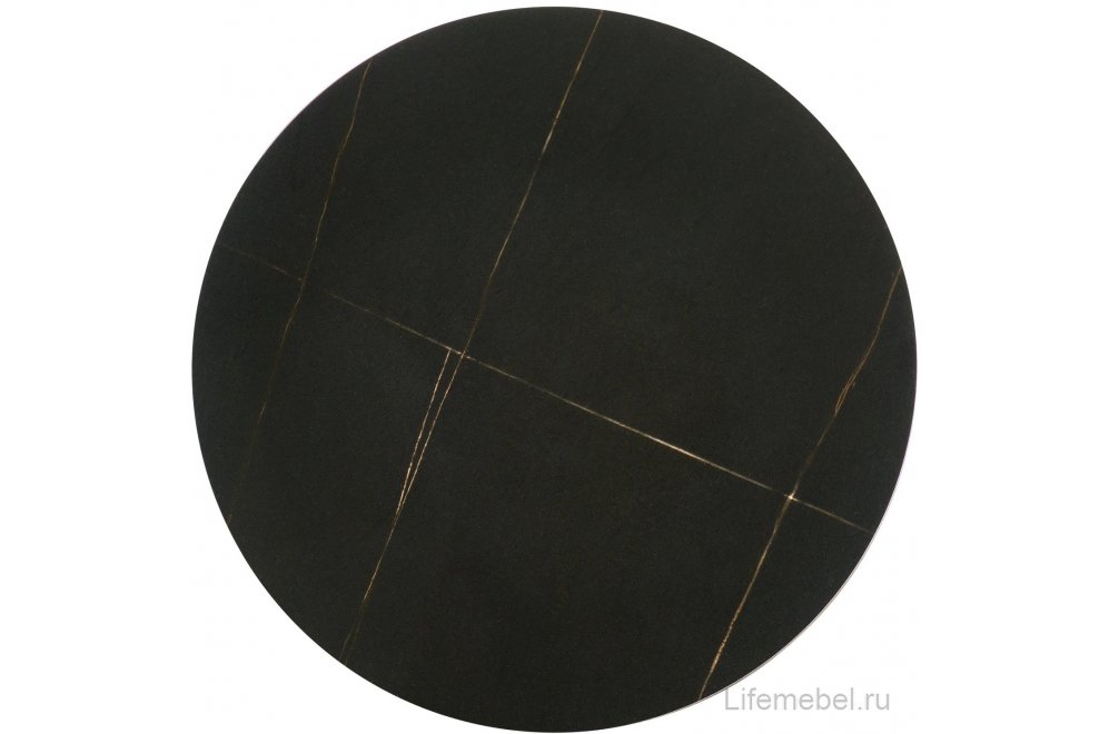 Журнальный столик Verde черный агломерат