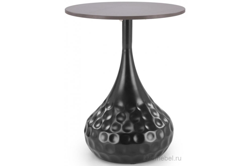 Журнальный столик Verde черный агломерат