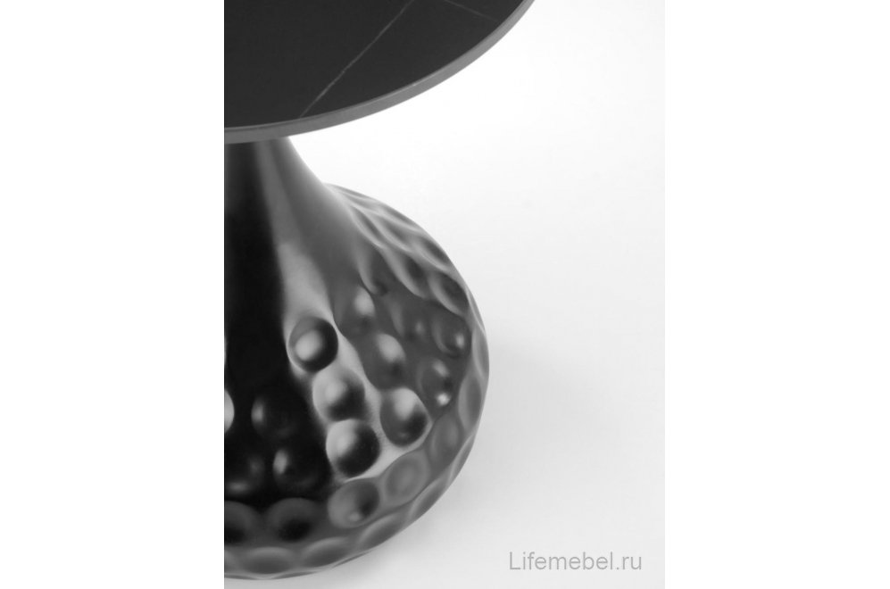 Журнальный столик Verde черный агломерат