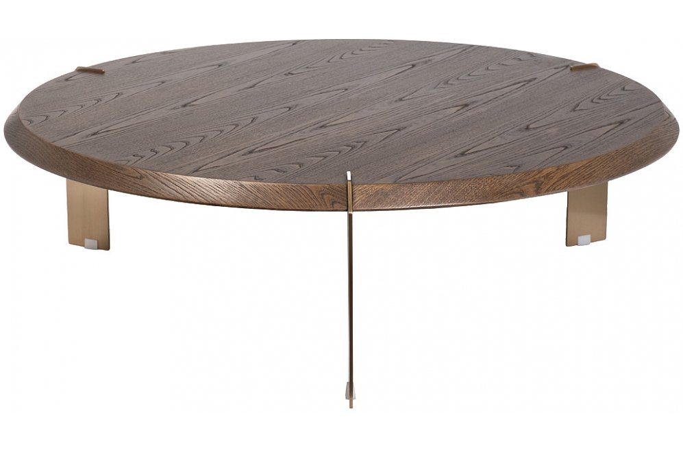 Журнальный столик Идальго коричневый / бронза