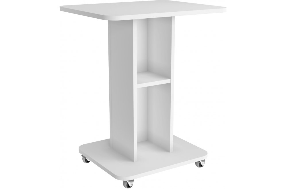 Журнальный столик К-31 белый структурный