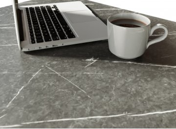 Журнальный столик Калифорния Овер черный мрамор