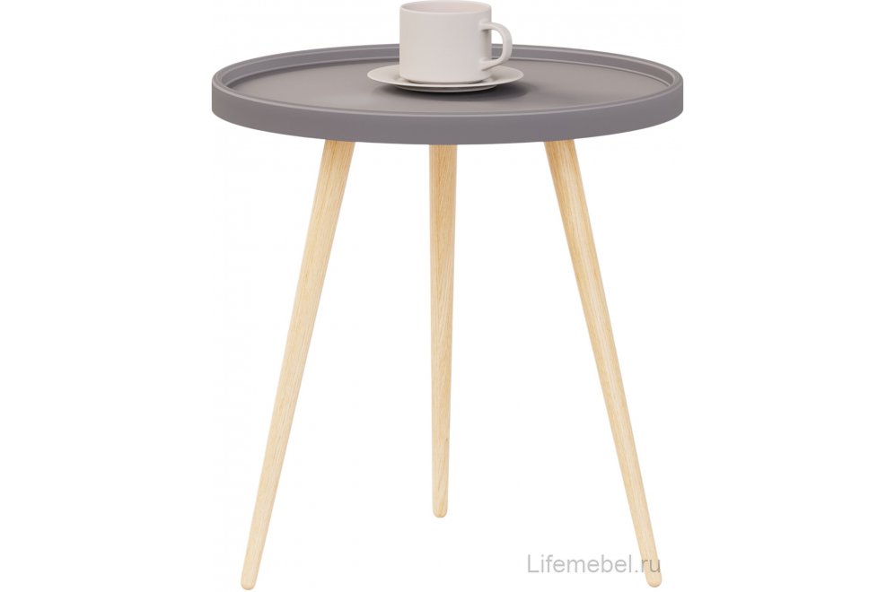 Журнальный столик Келли графит / бежевый