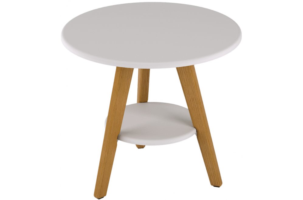 Журнальный столик хог белый