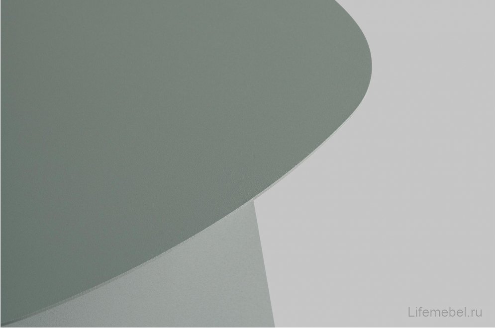 Журнальный столик Ривен металл зеленый