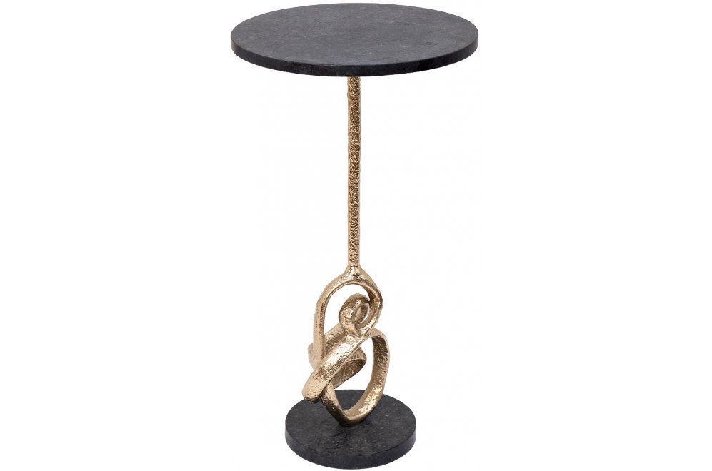 Журнальный столик Лиана черный / золото