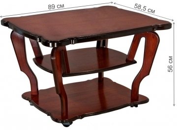 Журнальный столик Мари орех тёмный