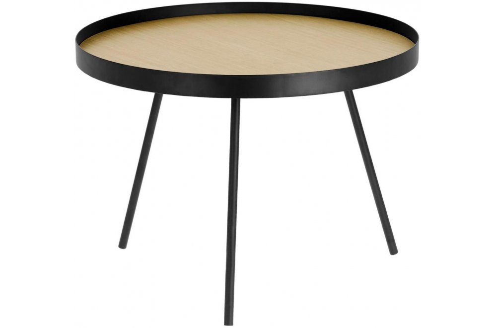 Журнальный столик Nenet натуральный / черный
