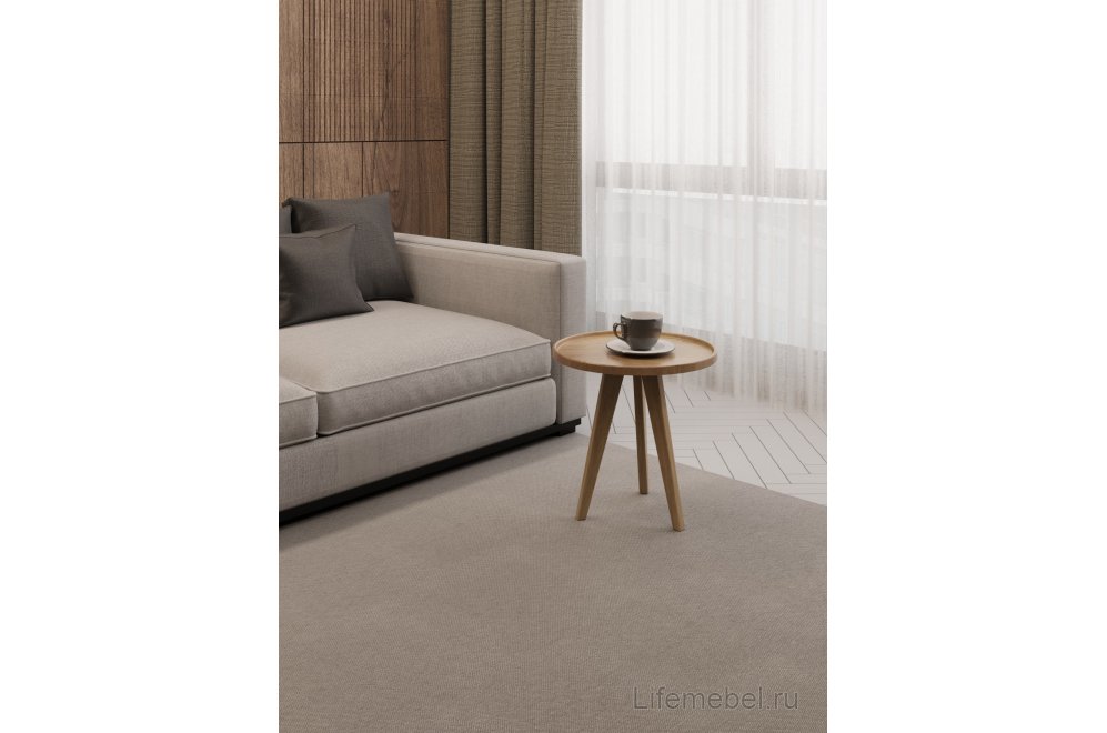 Журнальный столик Полли дуб янтарный / бежевый