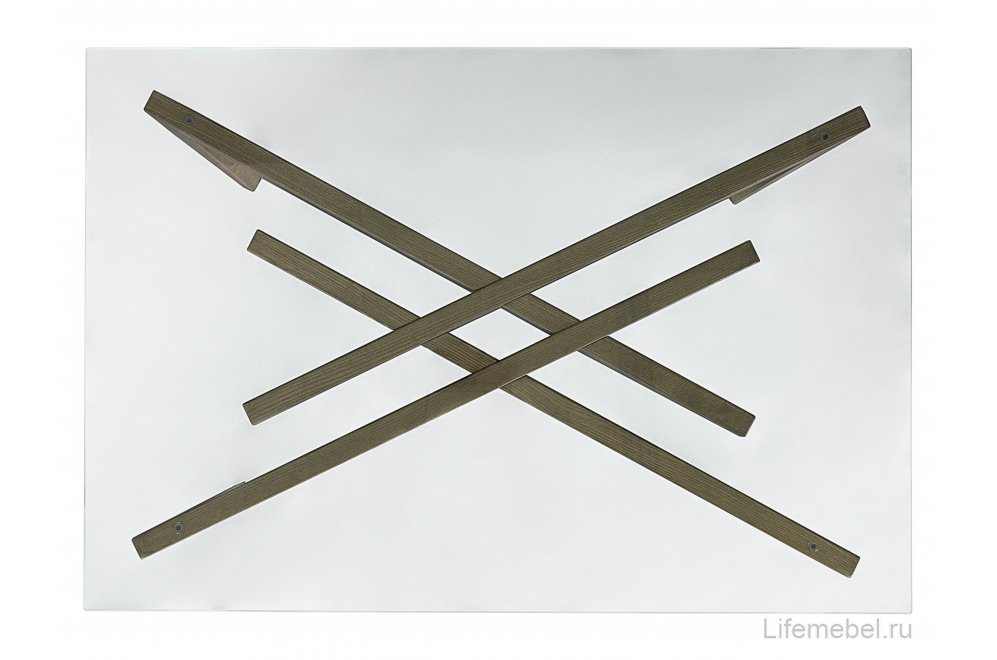 Журнальный столик Рилле 448 шимо / прозрачный