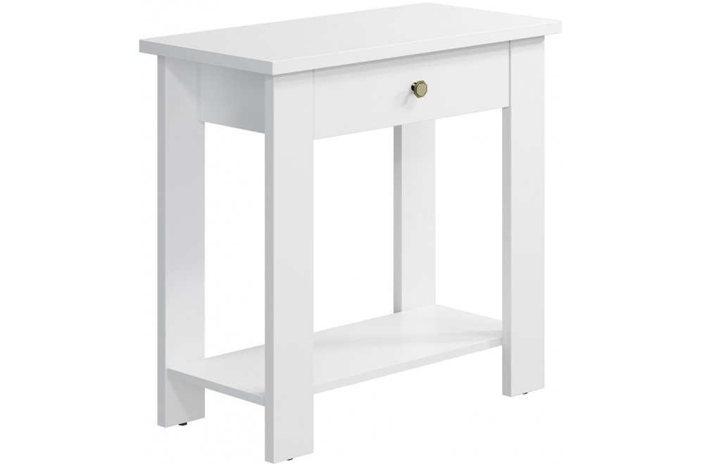 Журнальный столик С-301 белый структурный