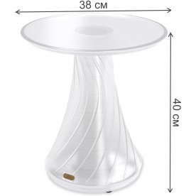 Журнальный столик Sheffilton SHT Айс-лайтин