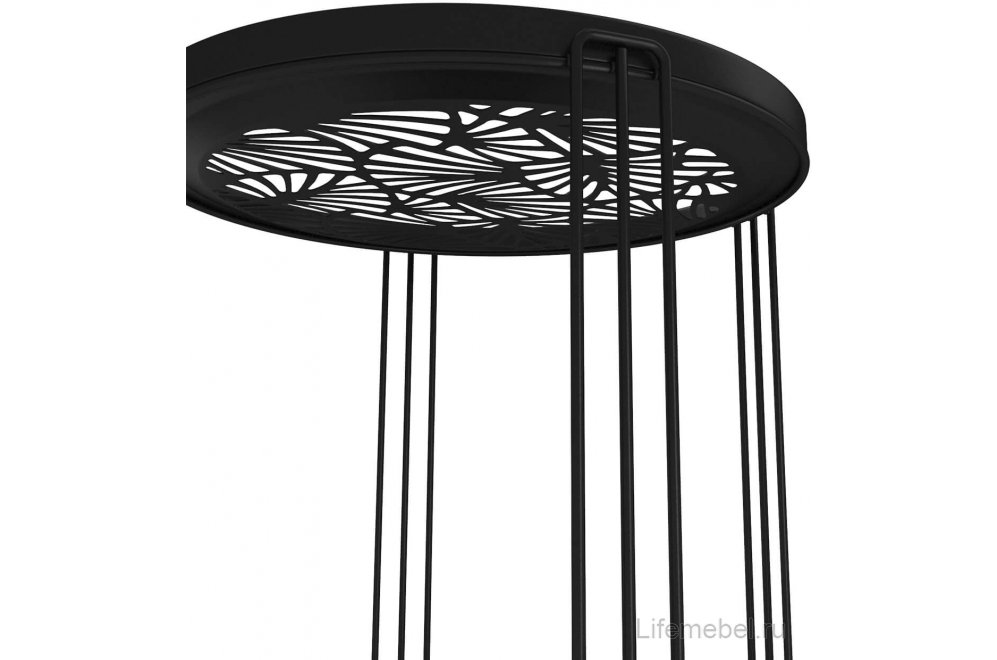 Журнальный столик SHT-CT82 черный муар