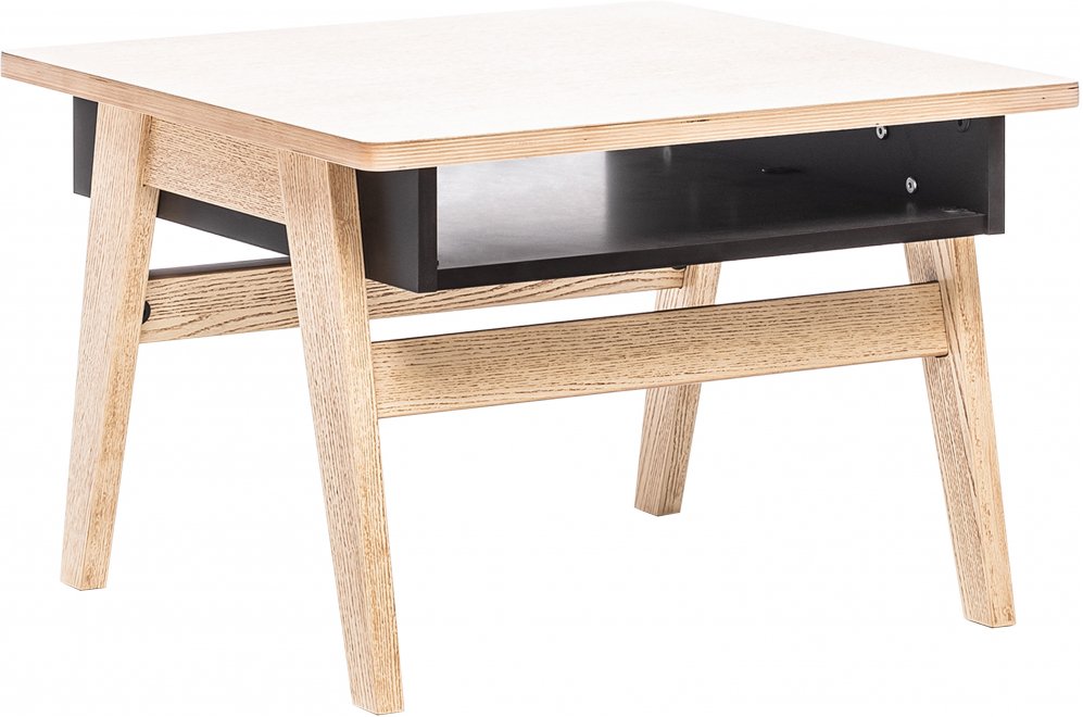 Журнальный столик Сканди дуб шампань / венге