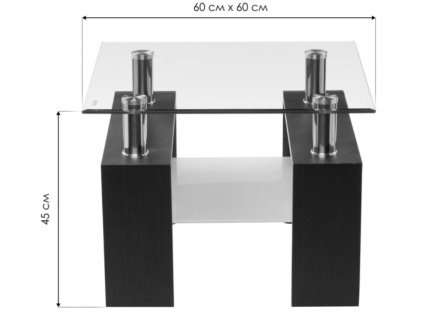 Журнальный столик ST-052 white