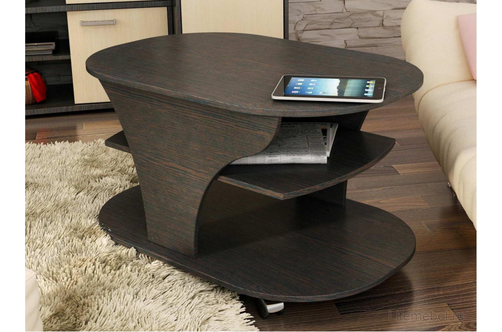 Журнальный столик Статус 1 NEW венге