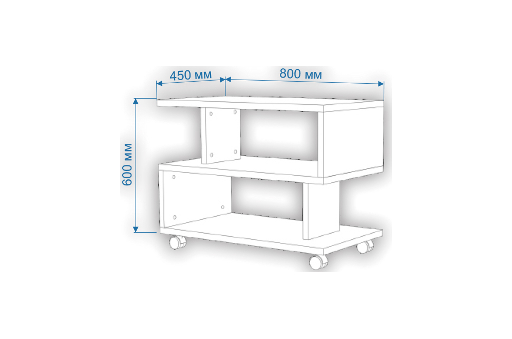 Журнальный столик СЖ-1 Н нельсон