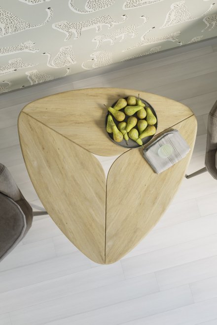 Журнальный столик Трэвис дуб сонома / черный