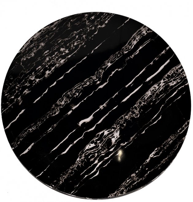 Журнальный столик Урин черный / хром