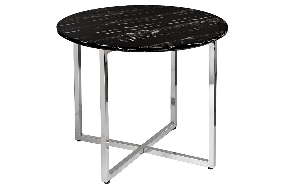 Журнальный столик Урин черный / хром
