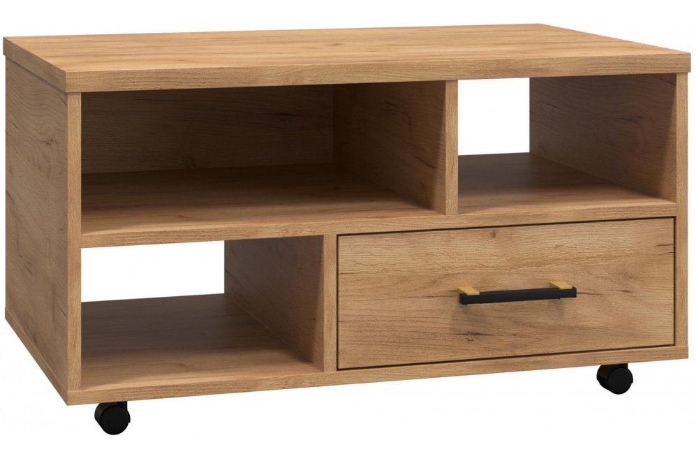 Журнальный столик Виктория ВИ-60 дуб крафт золотой