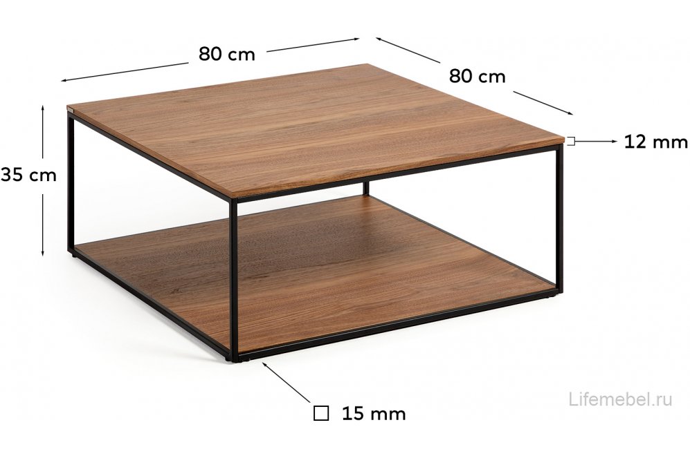 Журнальный столик Yoana натуральный