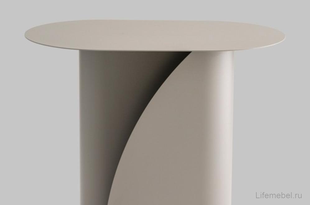 Журнальный столик Сайвен металл темно-серый