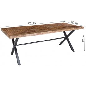 Деревянный стол Abbott