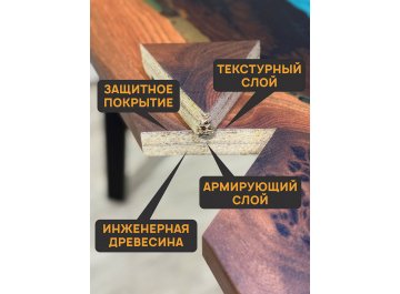 Деревянный стол 3.12/120/80/32/2.1
