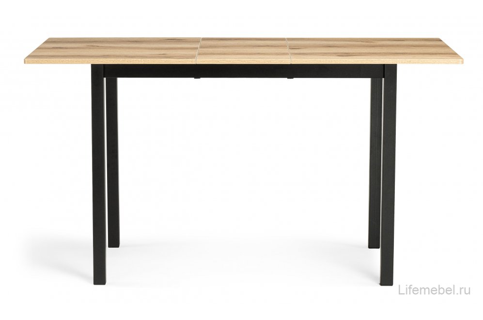 Деревянный стол Аркон 110(130)х68х75 делано / черный