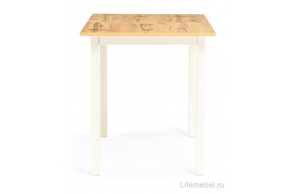 Деревянный стол Аркон 110(130)х68х75 дуб вотан / белый