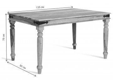 Деревянный стол Бомбей 0390-135 135х90х76