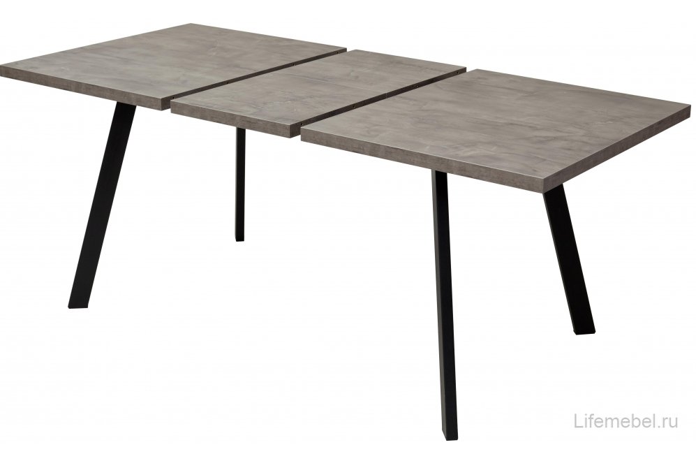 Деревянный стол Brick M 140 оникс / черный