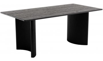 Деревянный обеденный стол Celestia 180x90x75 темное дерево