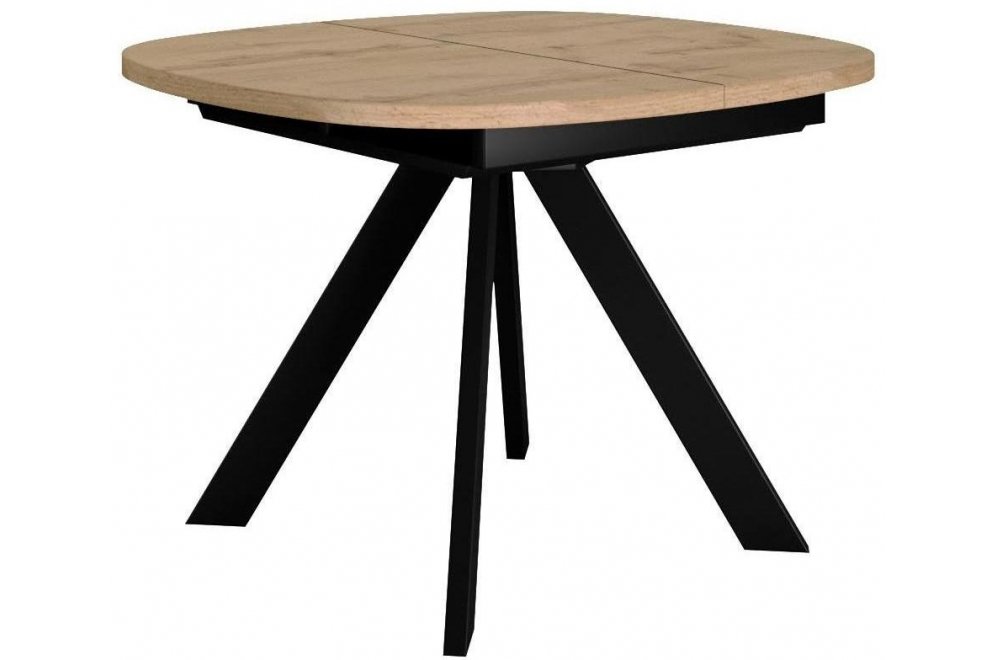 Деревянный стол DikLine B110 дуб галифакс / черный