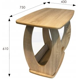 Деревянный стол Дориан