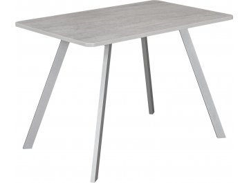 Деревянный стол Гамма ПР серый бетон