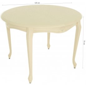 Деревянный стол Кабриоль