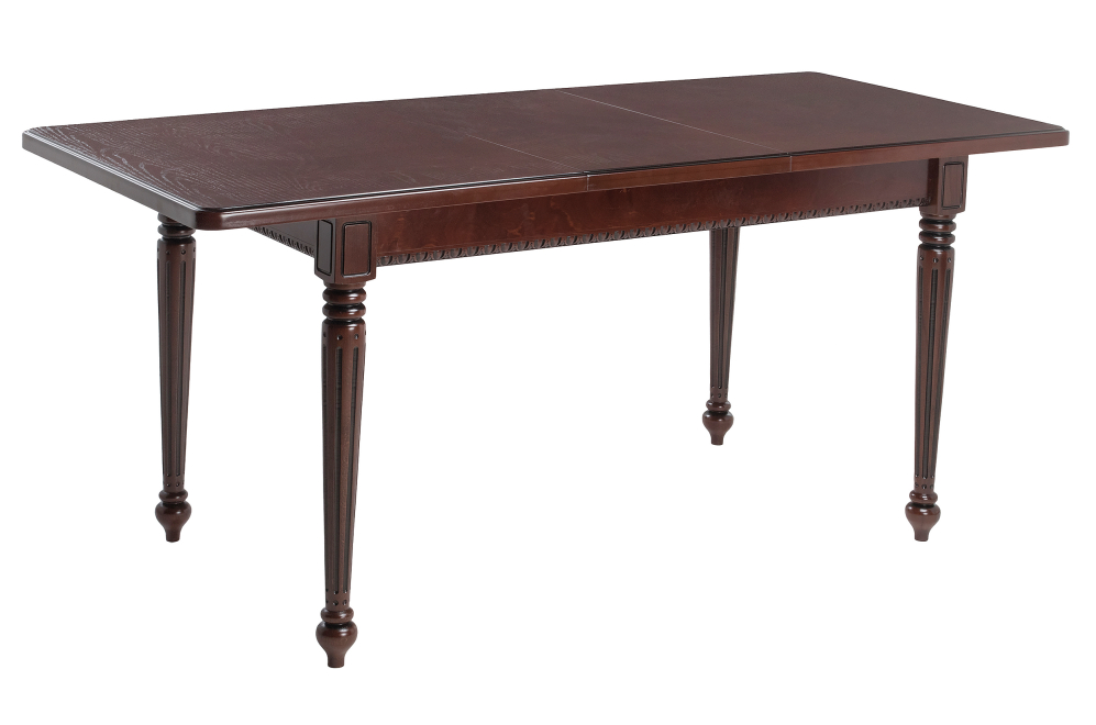 Деревянный стол Леджер вишня / патина