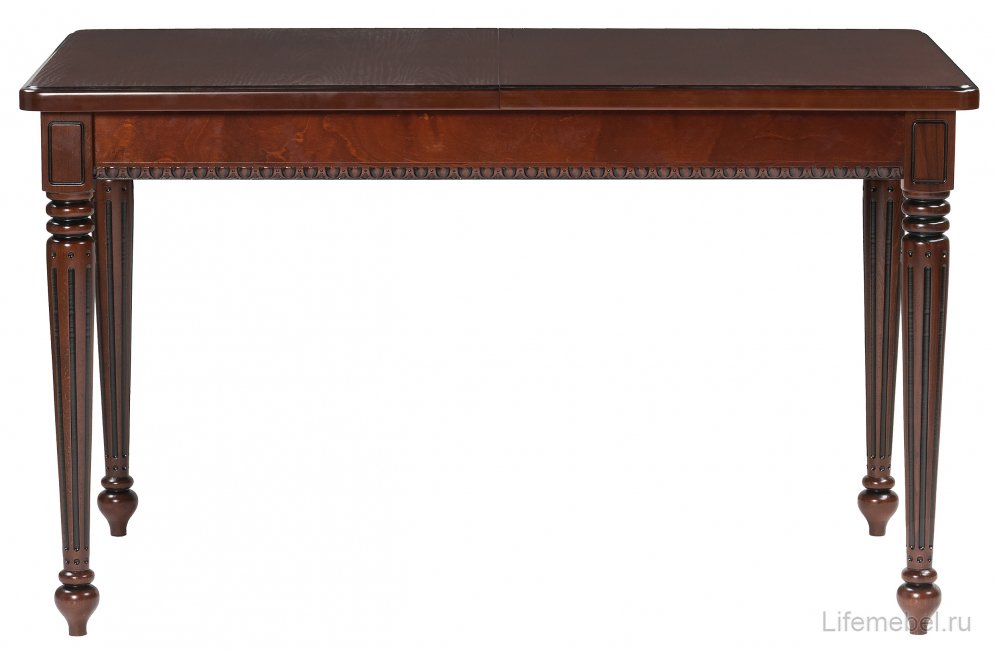 Деревянный стол Леджер вишня / патина