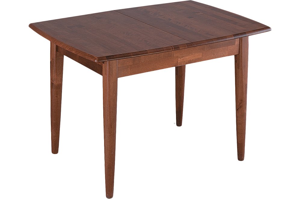 Деревянный стол Лео темный орех