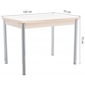 Деревянный стол Leset Марсель 2Р