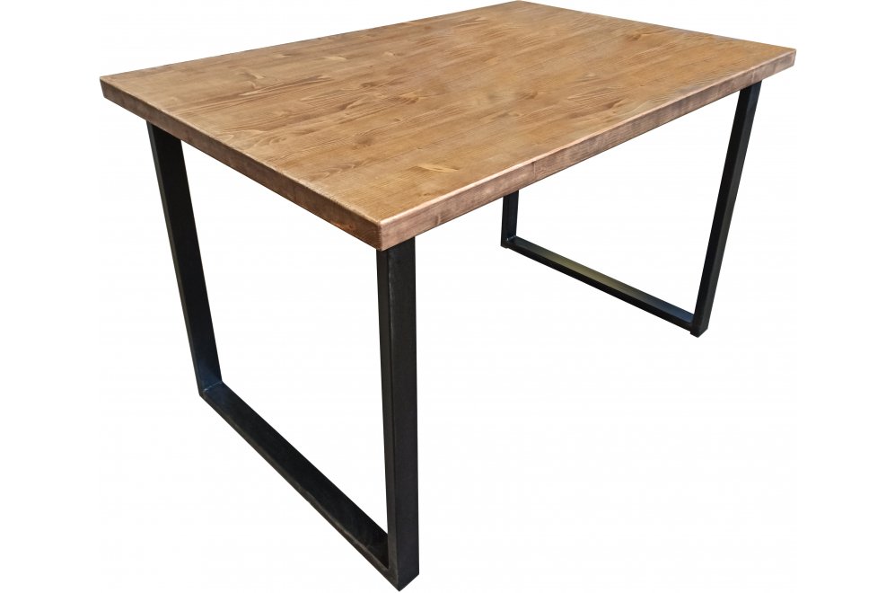 Деревянный стол Loft 120 x 60 см темный дуб