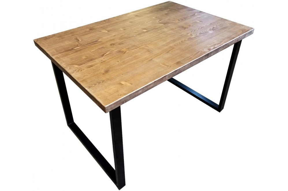 Деревянный стол Loft 90 x 60 см темный дуб