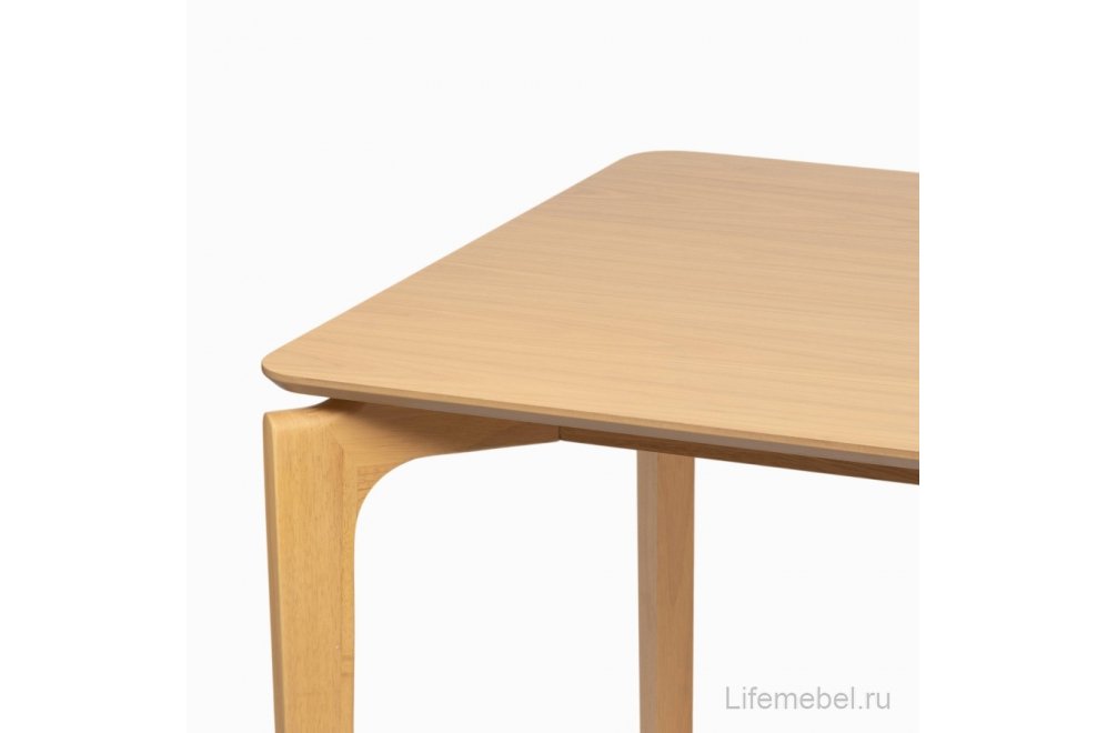 Деревянный стол Mailes 140х80 бежевый