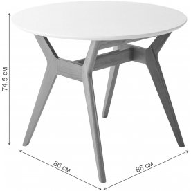 Деревянный стол Нарвик 860