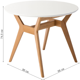 Деревянный стол Нарвик 960